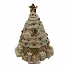 Lenox For The Holidays China Jewels Musical Figurines Christmas Tree picture