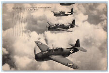 1945 The Avenger US Navy's New Torpedo Bombers Avenel New Jersey NJ Postcard picture