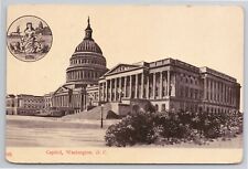 Postcard US Capitol  CE Wheelock & Co Washington DC picture