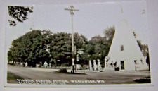 RPPC Wigwam D-X Service Station WEYAUWEGA, Wi. Clarence Radtke Prop. 1930's picture