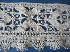 ANTIQUE HAND MADE LACE TRIM 17thc picture
