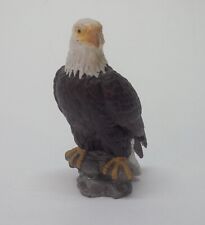 Schleich Perched Bald Eagle 3” Figure 16702 Retired 1998 Vintage Germany picture