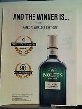 NOLET'S DRY GIN VTG 2017 ADVERTISEMENT picture