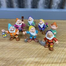 Vtg Bullyland Disney The Seven Dwarfs PVC Figurines Hand Painted Germany 1980s picture