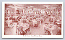 Vintage Postcard La Louisiane Main Dining Room New Orleans LA picture