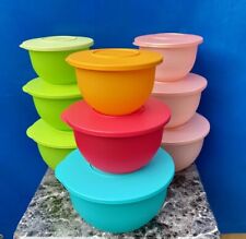 Tupperware Impressions Classic Bowl Set of 3 in 18,10,5 Cups, (4.3,2.5,1.3L) New picture