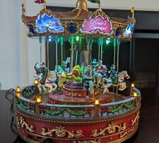 2017 CAROLE TOWNE Rosie’s Carousel Lemax Christmas Animated Musical WORKS  picture