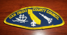 San Diego County Council Strip T-3 Plastic Back CSP Boy Scouts of America BSA picture