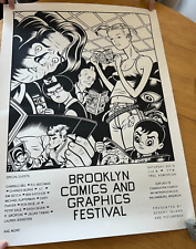Brooklyn Comics and Graphics Festival Poster by Charles Burns 2009 picture