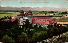 1909 Vintage Postcard Broadwater Natatorium Helena Montana to Charleston West VA picture