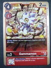 Gammamon P-065 Promo alt art - Xros Encounter - Digimon Card #97F picture