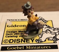 Goebel Miniatures -  Disney Pinocchio Gideon 683-P 1990 picture