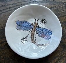 Sukey USA Pottery Dragonfly Trinket Dish picture