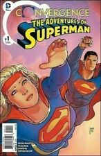 CONVERGENCE ADVENTURES OF SUPERMAN #1 JUNE 2015 SUPERGIRL DC NM COMIC BOOK 2 picture