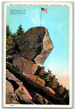 c1910 Sliding Rock Rib Hill State Park near Wausau Wisconsin WI Vintage Postcard picture