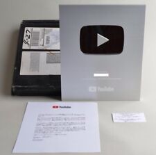 RARE Official Authentic YouTube Silver Play Button 100K Award  picture