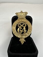 Victorian British Army 1874–1881 64th Regiment of Foot 2nd Staffordshire Badge picture