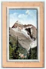 c1910 Mt. Sir Donald Glacier British Columbia Canada Posted Antique Postcard picture