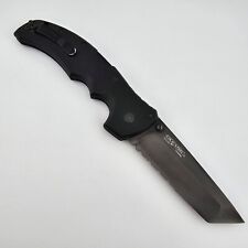Cold Steel Recon 1 Tanto Folding Knife S35VN DLC Coated Combo Edge Blade picture