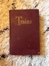 Trains Magazine Bound Volume 7 Nov 1946 - Oct 1947 picture