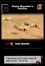 1999 Star Wars Young Jedi CCG Foil - Unplayed Anakin Skywalker's Podracer picture