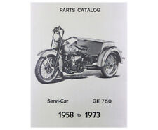 Factory SPARE PARTS CATALOG for Harley 1958 - 1973 Servi-Car 128 p picture