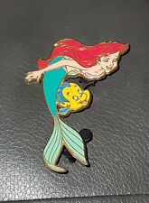 RETIRED LE Disney Pin The Little Mermaid Ariel Flounder 15th Anniversary RARE picture