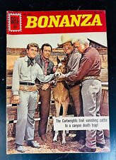 1960 TV BONANZA Dell Comic Book #2 (FC 1221) Silver age western picture