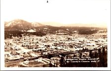 Real Photo Postcard Aerial Birds Eye View of Custer, South Dakota picture