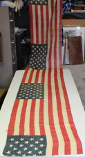 1876 CENTENNIAL 39 STAR AMERICAN FLAG BUILDING BANNER picture