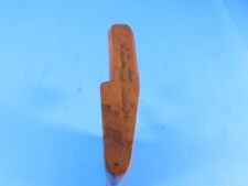clean narrow more of a full round wood molding plane marked 8 picture