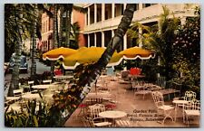 Postcard Garden Patio Royal Victoria Hotel Nassau, Bahamas Unposted picture