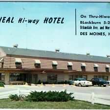 c1950s Des Moines, IA McNeal Hi-Way Hotel US Hwy 6 Urbandale & Merle Hay Rd A148 picture