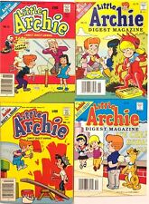 4 Digest Comic Book Lot - Little Archie Digest No 13, 15 / 12, 15 - 1983-1995 picture