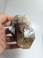 Large Smoky Quartz Crystal Point w/ Lepidolite + Inclusions, Brazil, A+ picture