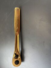 New Special Edition Gold Craftsman 75th Anniversary 3/8” Ratchet Wrench 44808 picture