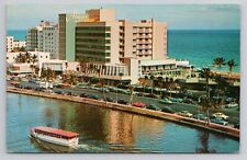 Postcard Hotel Algiers Miami Beach Florida 1957 picture