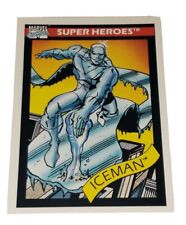 1990 Impel Marvel Comics Universe Iceman Ice-man #22 Vintage Trading Card picture