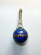 Christborn Eiffel Tower Paris  Christmas Ornament - Vintage Glass  2003 Germany picture