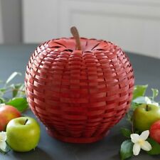 Dresden & Company WOVEN APPLE CARDINAL RED - NEW - 2024 Longaberger Weavers picture