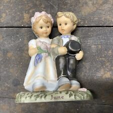 Goebel Hummel Happily Ever After figurine cake topper bride and groom BH167 picture