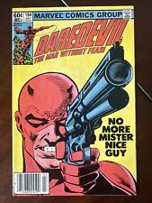 Daredevil #184 - 1st Team Up of Daredevil and Punisher (Marvel, 1982)  Newsstand picture
