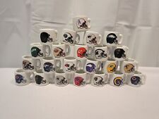 Vintage Lot 22 Ceramic NFL Football MINI Mugs Gumball Vending Prize picture