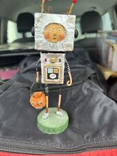 Adorable Vintage Lori Mitchell Figurine ~ HALLOWEEN Robby Robot picture