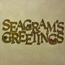 Vintage 1963 Seagram Employee Associate Greetings Spotlight Holiday Annual Book picture
