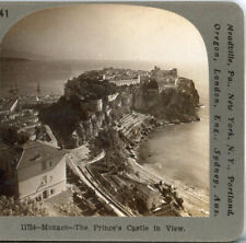 MONACO, The Prince's Castle--Keystone Stereoview C104 picture