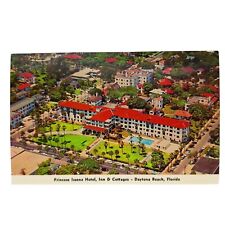 Postcard Princess Issena Hotel Inn & Cottages Daytona Beach Florida Chrome picture