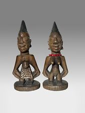 African Yoruba Ibeji Twin Pair *AUTHENTIC* Ex. Woolley and Wallis picture