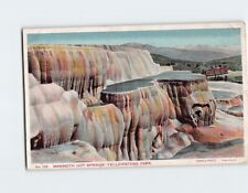 Postcard Mammoth Hot Springs Yellowstone Park Wyoming USA picture