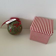 NYCO Ltd. Nicki Yassman Enamel Christmas Tree Ornament, Birds With Box 2.5